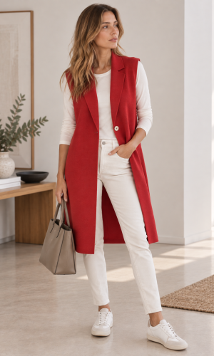 Gilet Mura Rojo