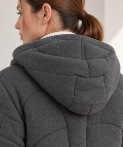Alternative view of Parka Tejida Casse Grafito