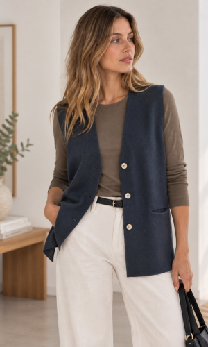 Gilet Smith Azul Marino - Imagen 3