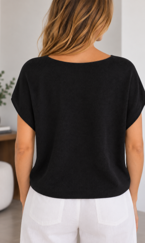 Alternative view of Polera Minch Negro