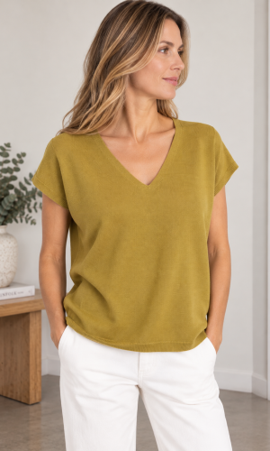 Polera Shimi Mostaza