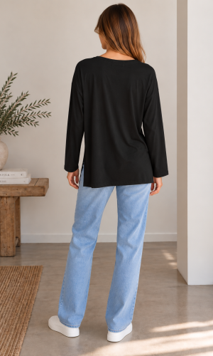 Polera Kokoni Negra - Imagen 3