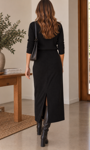 Alternative view of Falda Mastín Negro