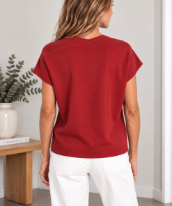 Alternative view of Polera Shimi Roja