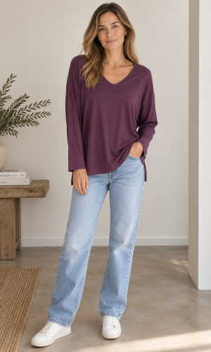 Polera Kokoni Uva