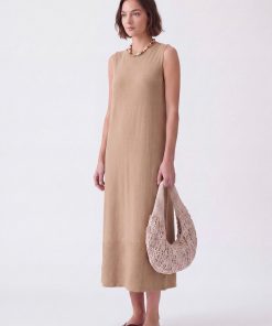 Vestido Messina Beige