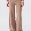 Pantalón con Botones Beige