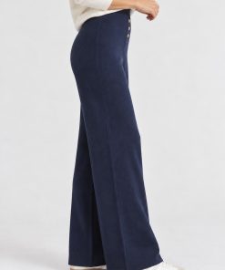 Pantalón con Botones Azul