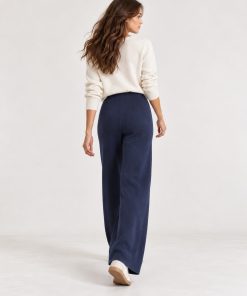 Pantalón con Botones Azul
