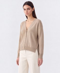 Chaleco Abierto Manu Beige