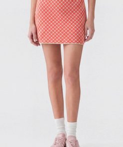 Falda Jackard Gigi Natural