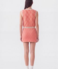 Falda Jackard Gigi Natural
