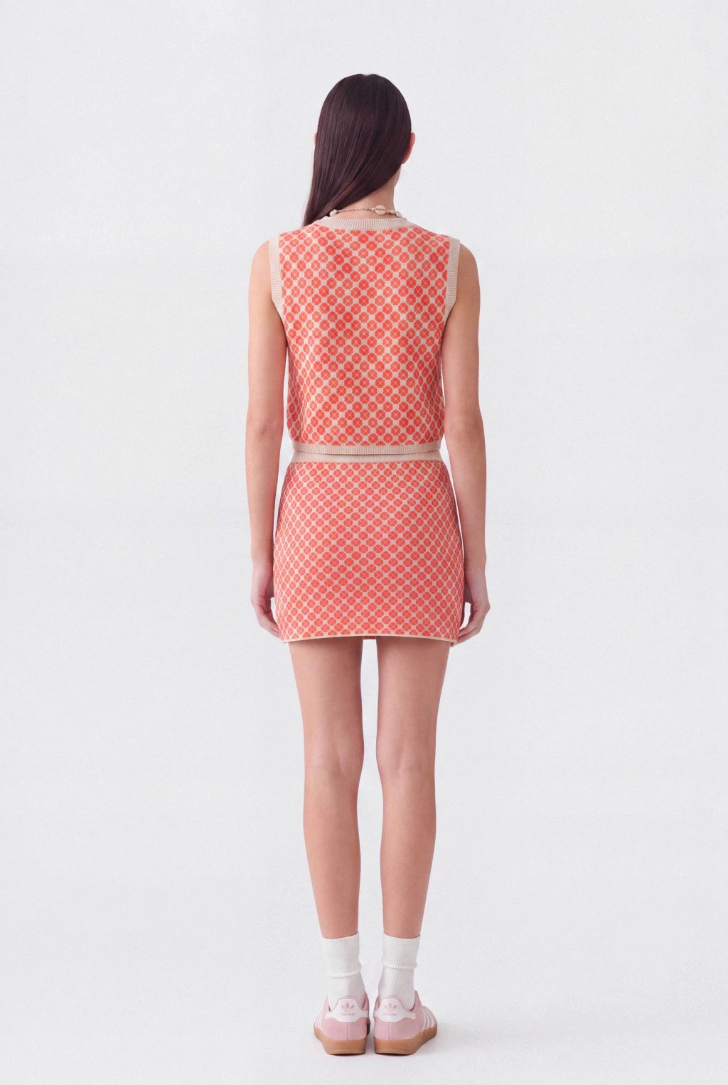 Falda Jackard Gigi Natural