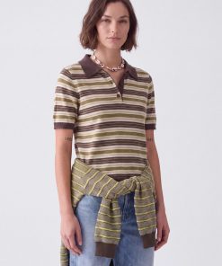 Polo Rayado M/Corta Natural