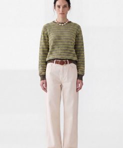 Sweater Jackard Bella Cemento