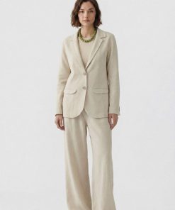 Blazer C/Bolsillos Crudo
