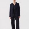 Blazer C/Bolsillos Negro