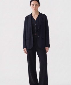 Blazer C/Bolsillos Negro