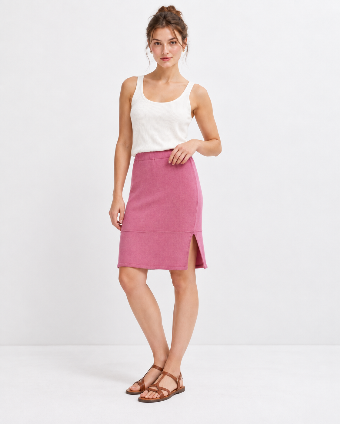 Falda Fucsia