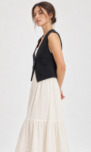 Gilet Pira Negro