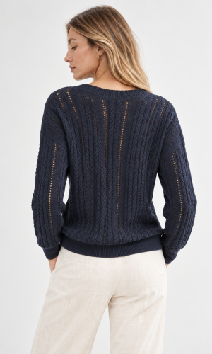 Sweater Milo Azul Marino - Imagen 4