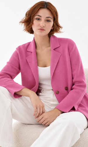 Blazer Pipa Fucsia