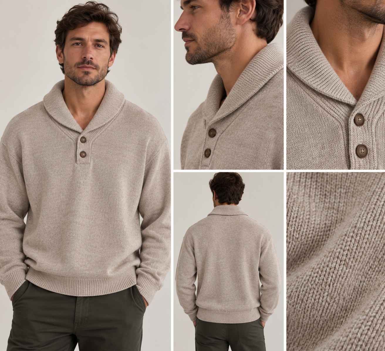 Sweater Randall Natural - Imagen 2