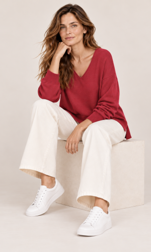 Sweater Diana Rojo