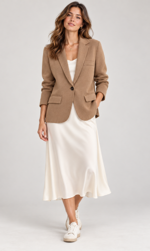 Blazer New Boy Camel