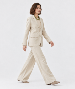 Blazer C/Bolsillos Crudo