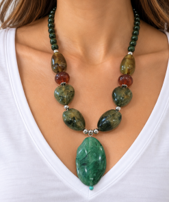 Collar Verde Jade