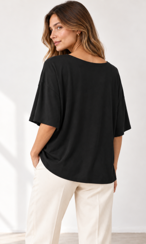 Polera Barak Negro