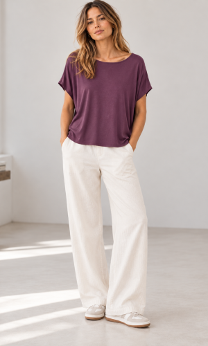 Polera Askal Uva