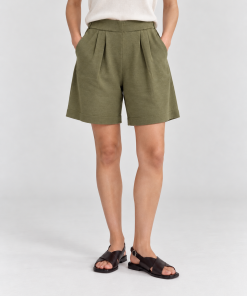 Bermuda Pinzada Verde Seco