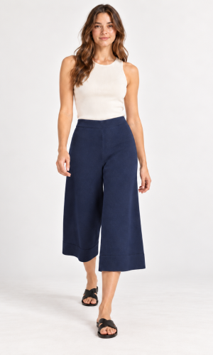 Pantalón Pescador Azul Marino - Imagen 3