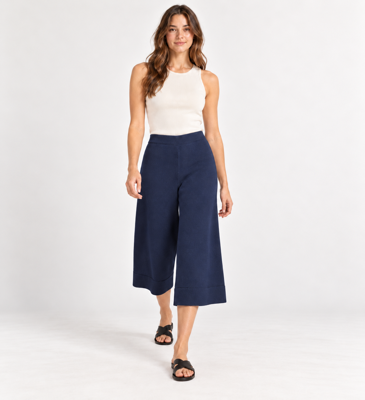 Pantalón Pescador Azul Marino - Imagen 3