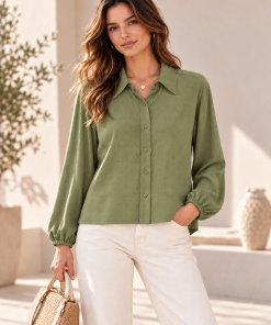 Camisa Pit Verde Seco - Imagen 4