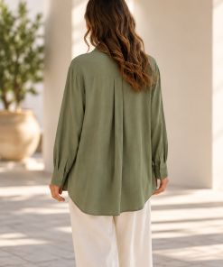Camisa Laika Verde Seco - Imagen 4