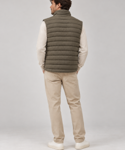 Parka sin Mangas Guido Verde Seco - Imagen 3