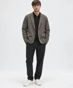 Blazer Tramado Boy Verde Seco