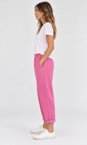 Alternative view of Pantalón Arremangado Fucsia