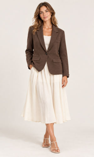 Blazer New Boy Chocolate - Imagen 4