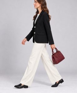 Blazer con Bolsillos Negro - Del Cerro