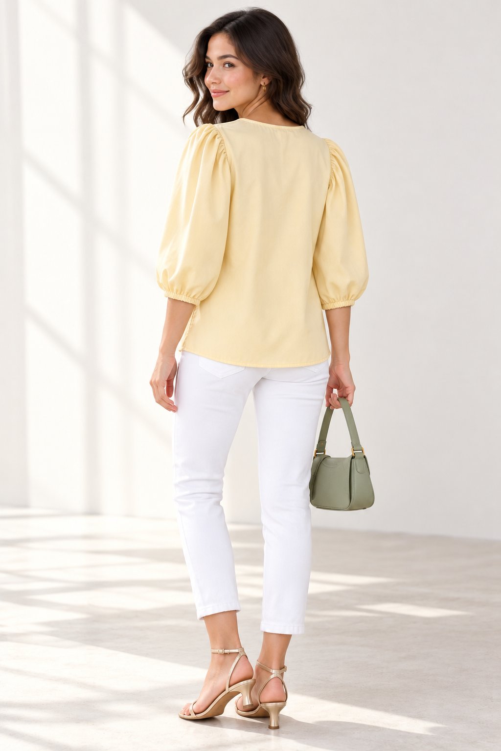 Camisa Bull Amarillo Pastel - Imagen 4