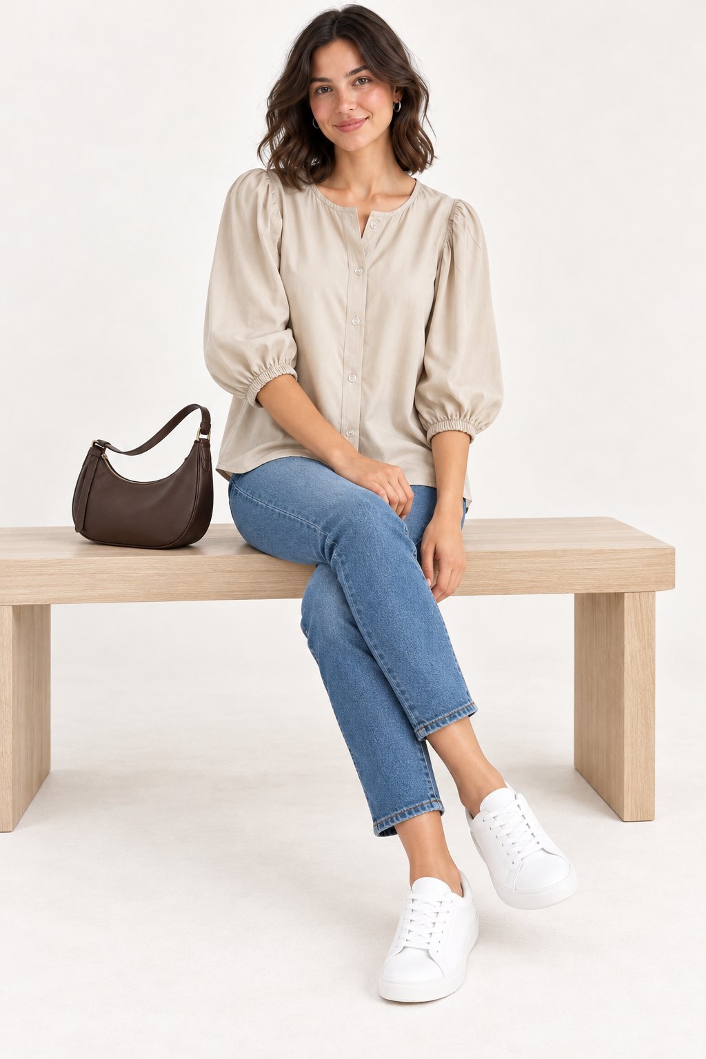 Camisa Bull Beige - Imagen 2