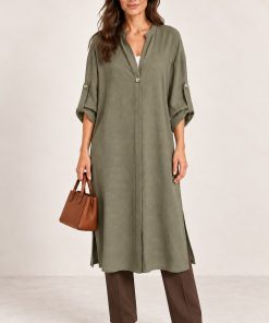 Camisa Toy Verde Seco Cey - Cimarrona