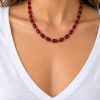 Collar Cristal Rojo - Cimarrona