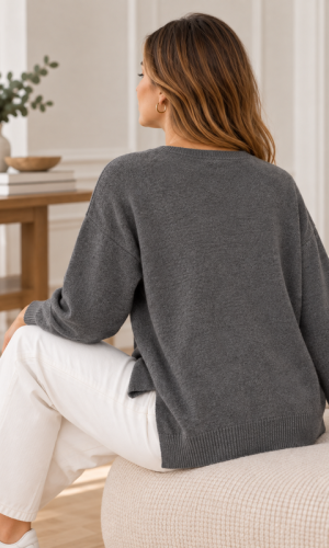 Sweater Diana Grafito - Imagen 4