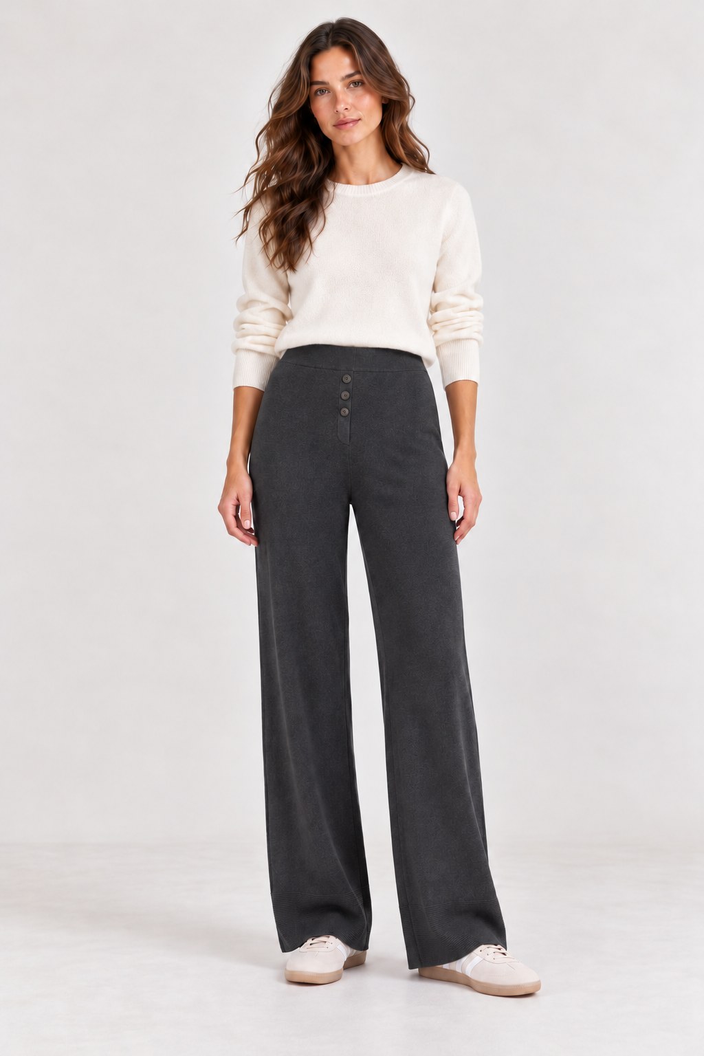 Pantalón con Botones Topo - Del Cerro